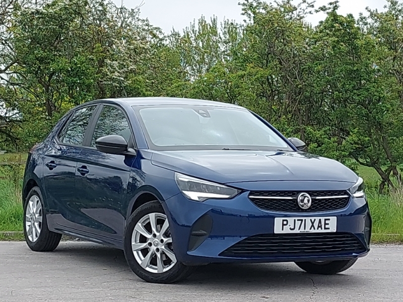Compare Vauxhall Corsa 1.2 Se PJ71XAE Blue