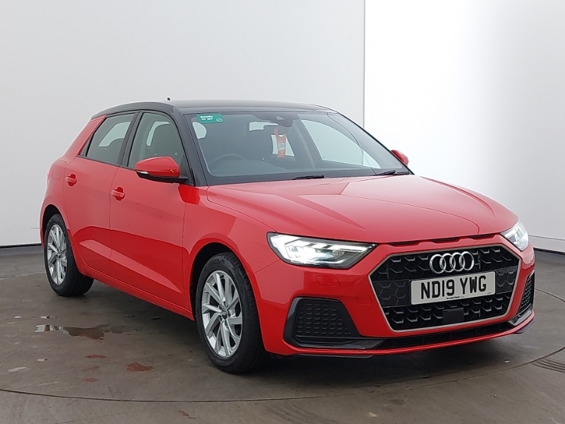 Compare Audi A1 35 Tfsi Sport ND19YWG Red