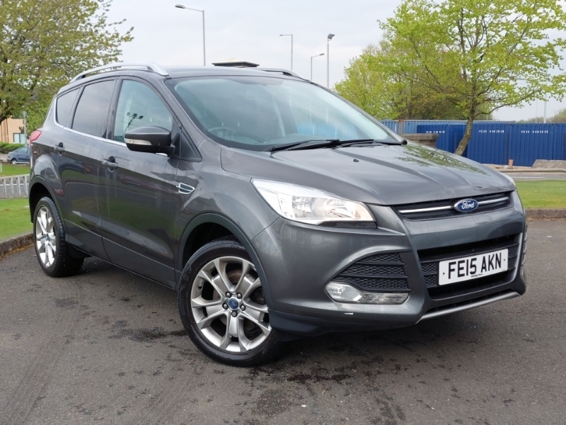 Compare Ford Kuga 2.0 Tdci 150 Zetec 2Wd FE15AKN Grey