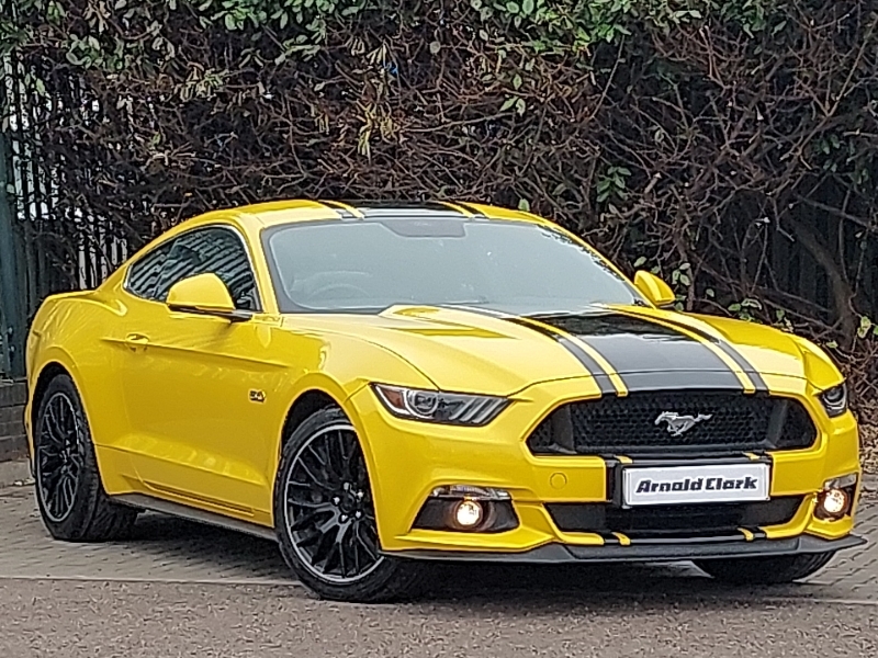 Ford Mustang Gt Yellow #1