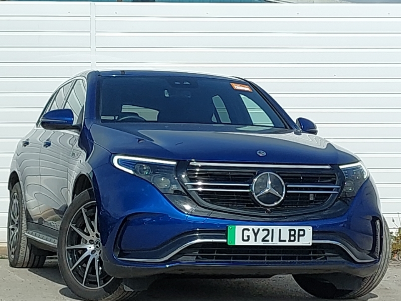 Compare Mercedes-Benz EQC Eqc 400 300Kw Amg Line 80Kwh GY21LBP Blue