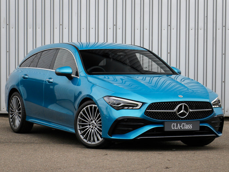 Compare Mercedes-Benz CLA Class Cla 200 Amg Line Premium Tip  Blue
