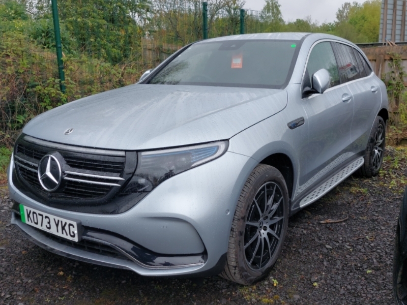 Compare Mercedes-Benz EQC Eqc 400 300Kw Amg Line Edition 80Kwh KO73YKG Silver