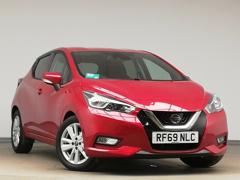 Compare Nissan Micra 1.0 Ig-t 100 Acenta RF69NLC Red