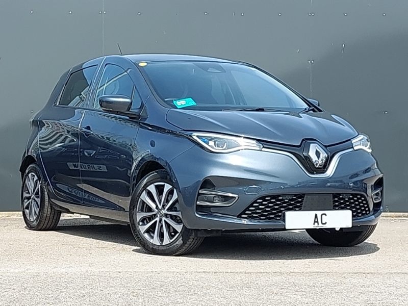 Compare Renault Zoe 100Kw Gt Line R135 50Kwh Rapid Charge PK72UNF Grey