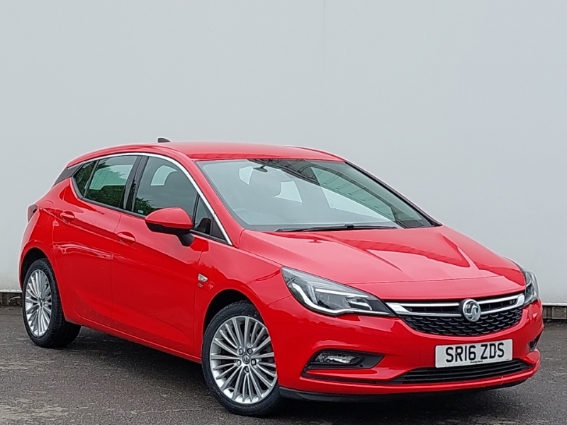 Compare Vauxhall Astra Elite Nav SR16ZDS Red