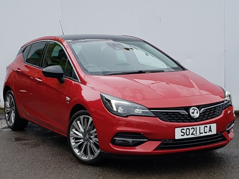 Compare Vauxhall Astra 1.2 Turbo 145 Griffin Edition SO21LCA Red