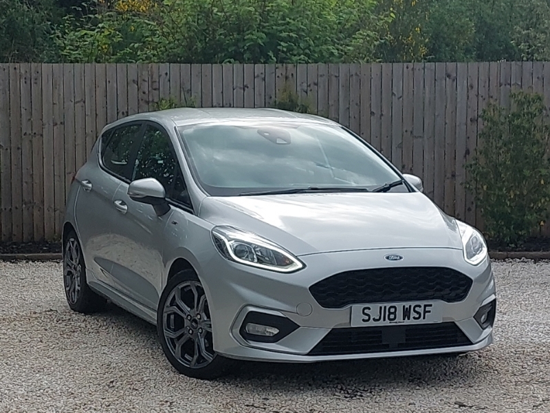 Compare Ford Fiesta 1.0 Ecoboost St-line SJ18WSF Silver