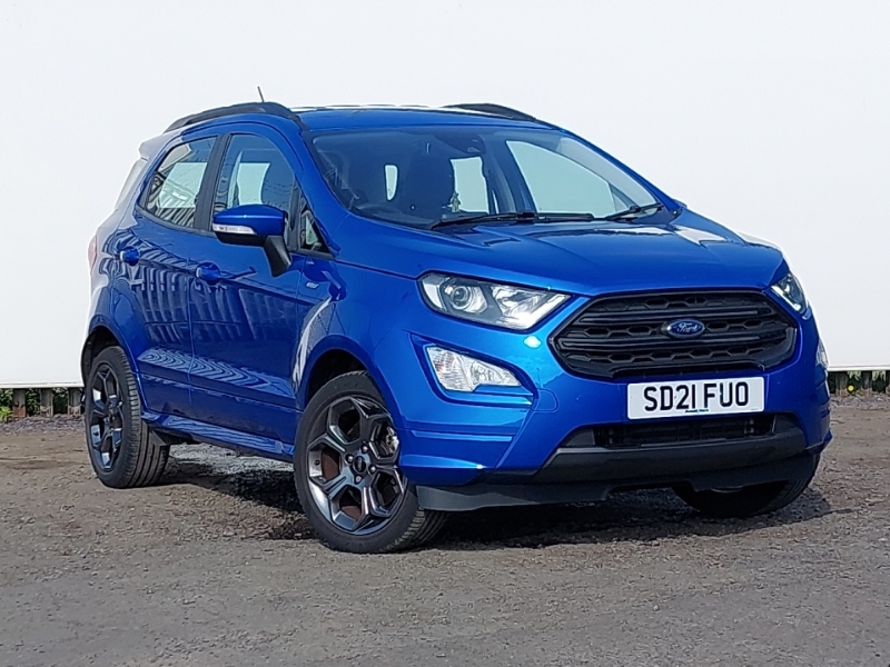 Compare Ford Ecosport 1.0 Ecoboost 125 St-line SD21FUO Blue