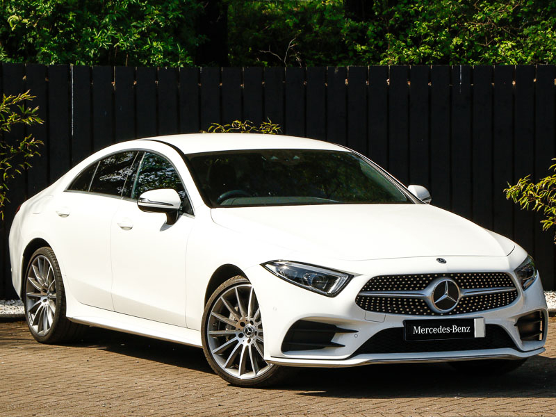 Compare Mercedes-Benz CLS Cls 350D 4Matic Amg Line 9G-tronic SV19UBD White