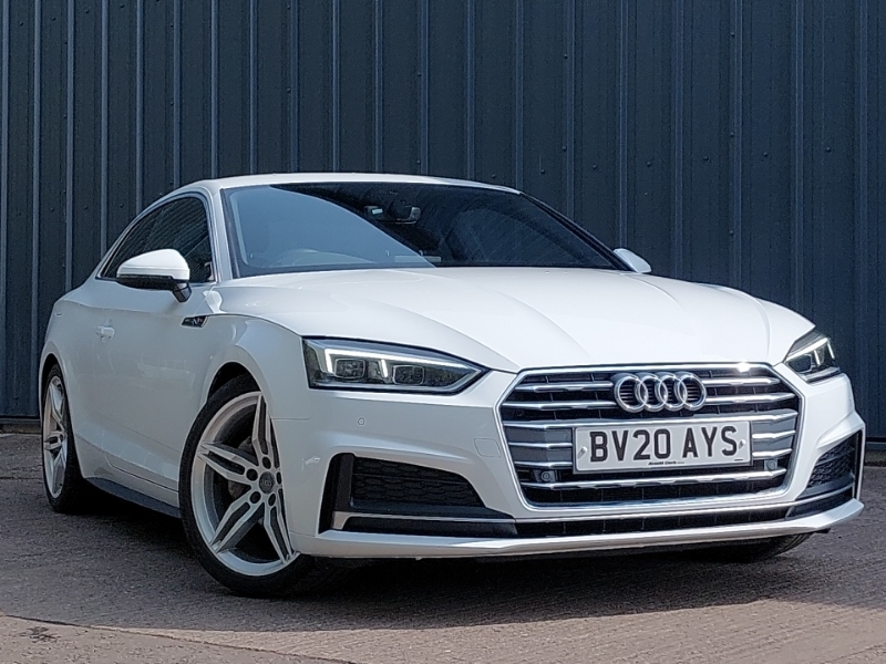 Compare Audi A5 40 Tdi S Line S Tronic BV20AYS White