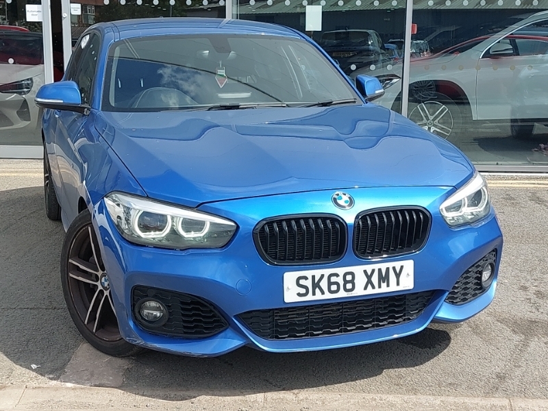 Compare BMW 1 Series 116D M Sport Shadow Edition SK68XMY Blue