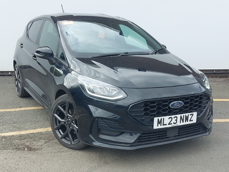 Compare Ford Fiesta 1.0 Ecoboost St-line ML23NWZ Black