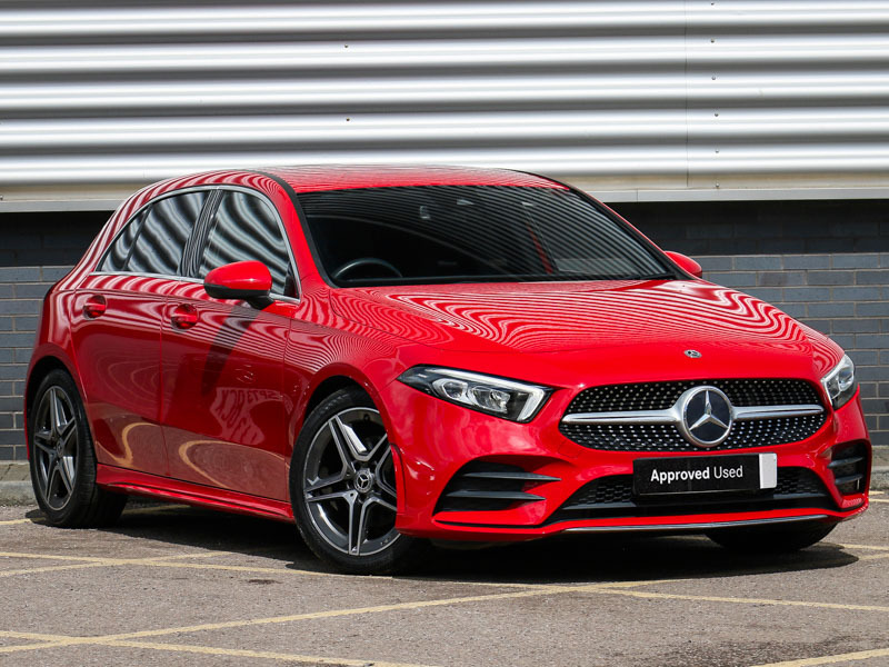 Compare Mercedes-Benz A Class A 180 Amg Line SP69ODC Red