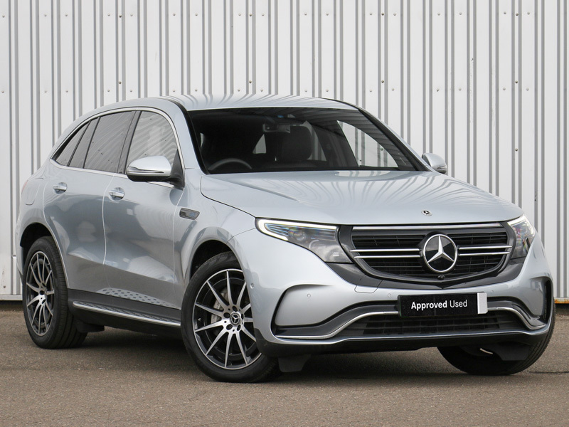Mercedes-Benz EQC Eqc 400 300Kw Amg Line Edition 80Kwh Silver #1
