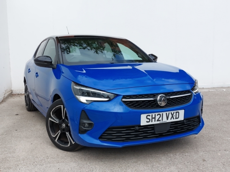 Compare Vauxhall Corsa 1.2 Turbo Sri SH21VXD Blue