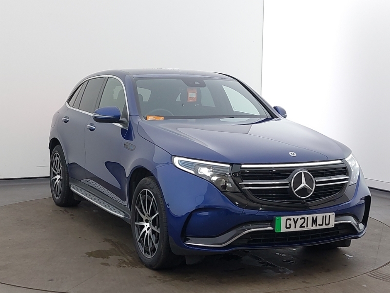 Compare Mercedes-Benz EQC Eqc 400 300Kw Amg Line 80Kwh GY21MJU Blue