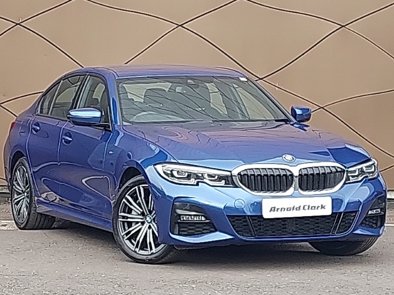 Compare BMW 3 Series 330E M Sport NK21OVD Blue