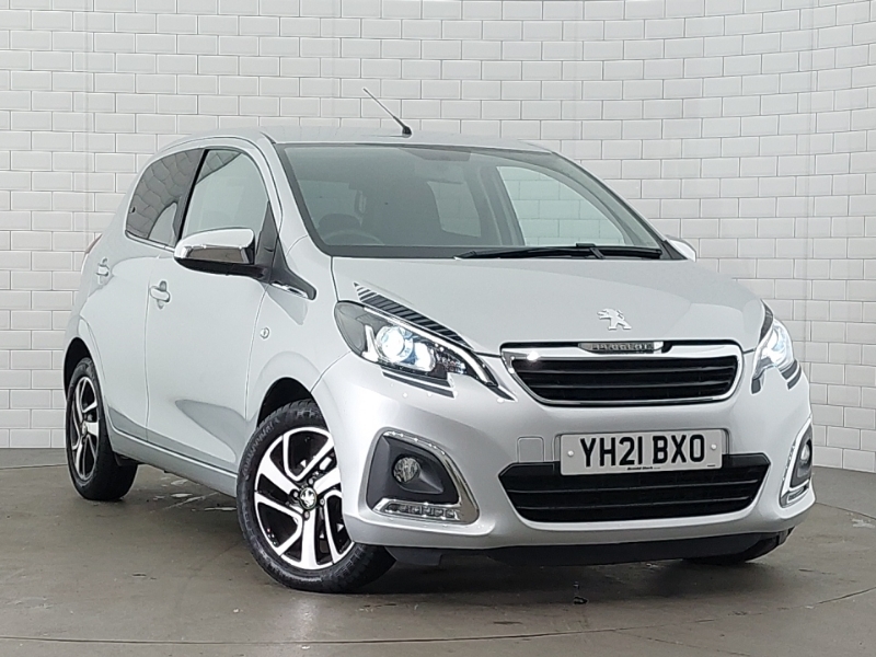 Compare Peugeot 108 1.0 72 Collection YH21BXO Silver