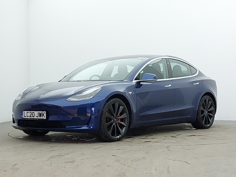 Compare Tesla Model 3 Performance Awd Performance Upgrade LC20JWK Blue