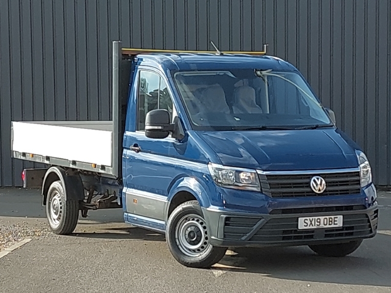 Compare Volkswagen Crafter 2.0 Tdi 140Ps Startline Chassis Cab SX19OBE Blue