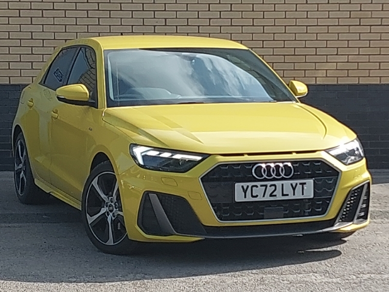 Compare Audi A1 30 Tfsi 110 S Line S Tronic YC72LYT Yellow
