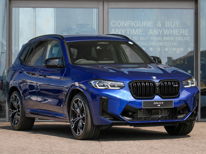 Compare BMW X3 M Xdrive X3 M Competition Step  Blue