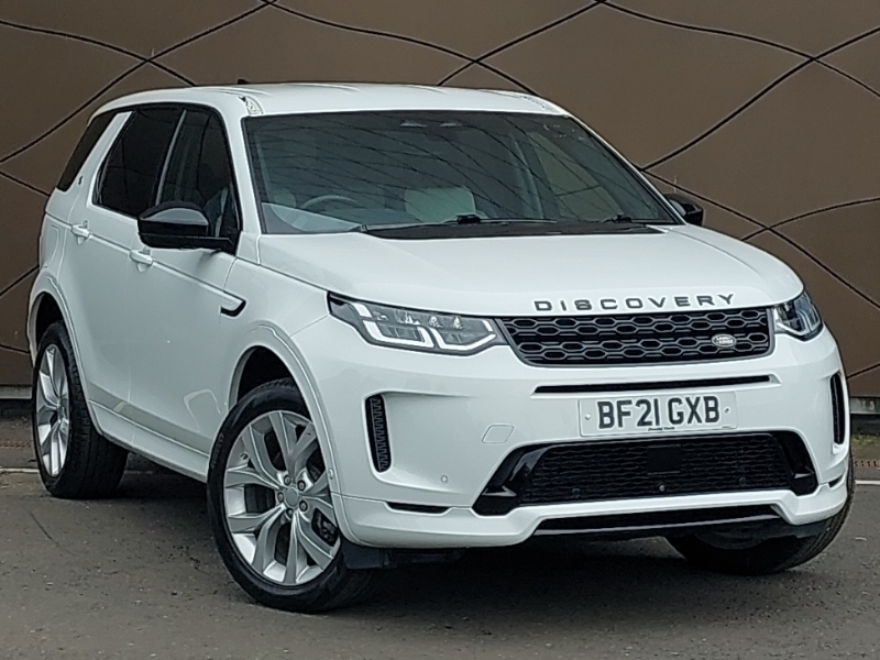 Compare Land Rover Discovery Sport 2.0 D200 R-dynamic S Plus 5 Seat BF21GXB White