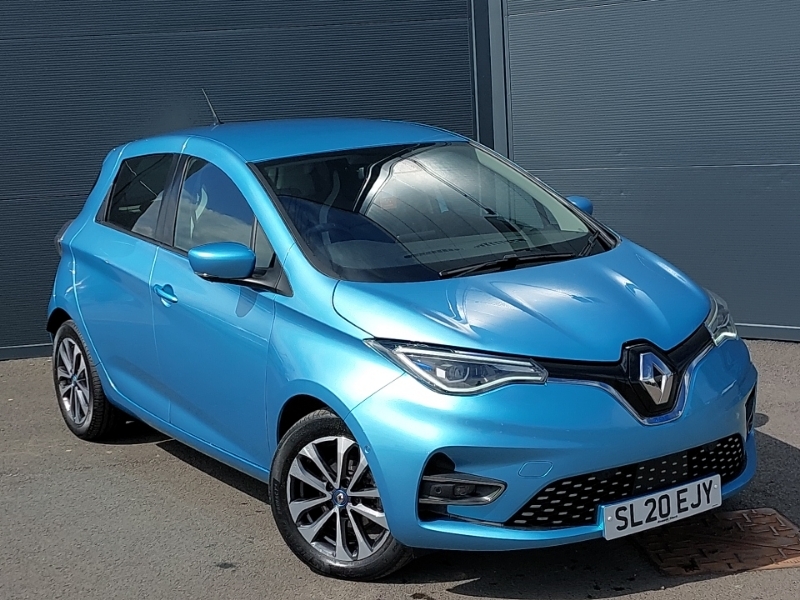 Compare Renault Zoe 100Kw I Gt Line R135 50Kwh Rapid Charge SL20EJY Blue