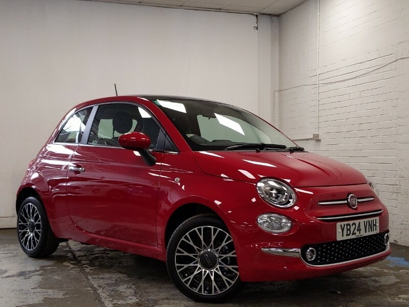 Compare Fiat 500 1.0 Mild Hybrid Top YB24VNH Red