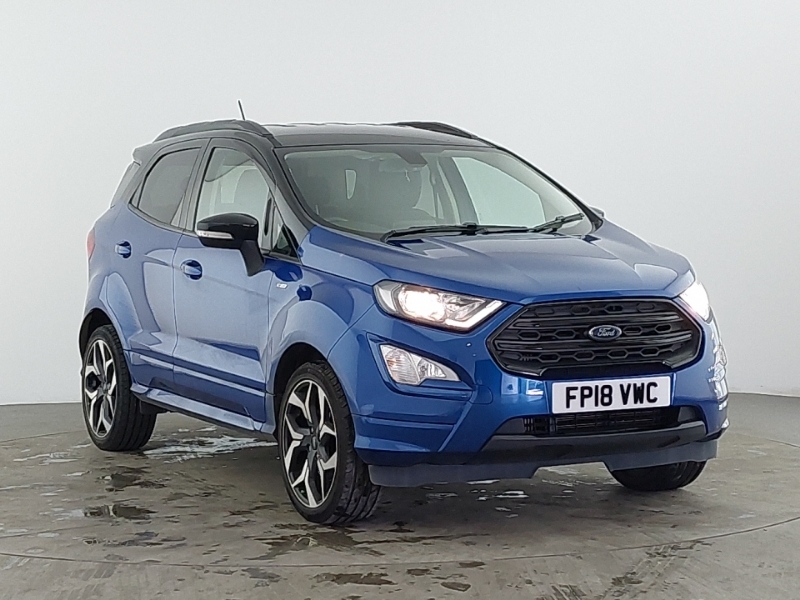 Compare Ford Ecosport 1.0 Ecoboost 125 St-line FP18VWC Blue