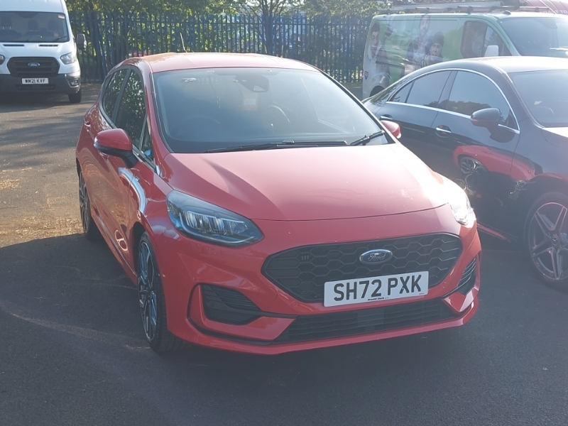 Compare Ford Fiesta 1.0 Ecoboost Hybrid Mhev 125 St-line X Edition SH72PXK Red