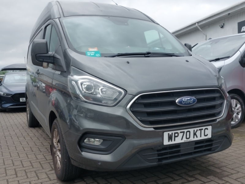 Compare Ford Transit Custom 2.0 Ecoblue 170Ps High Roof Limited Van WP70KTC Grey