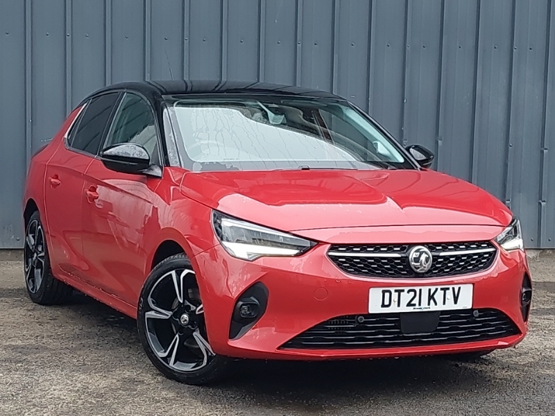 Compare Vauxhall Corsa Griffin Edition DT21KTV Red