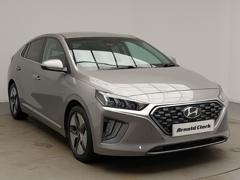Compare Hyundai Ioniq 1.6 Gdi Hybrid Premium Se Dct CF70MYD Grey