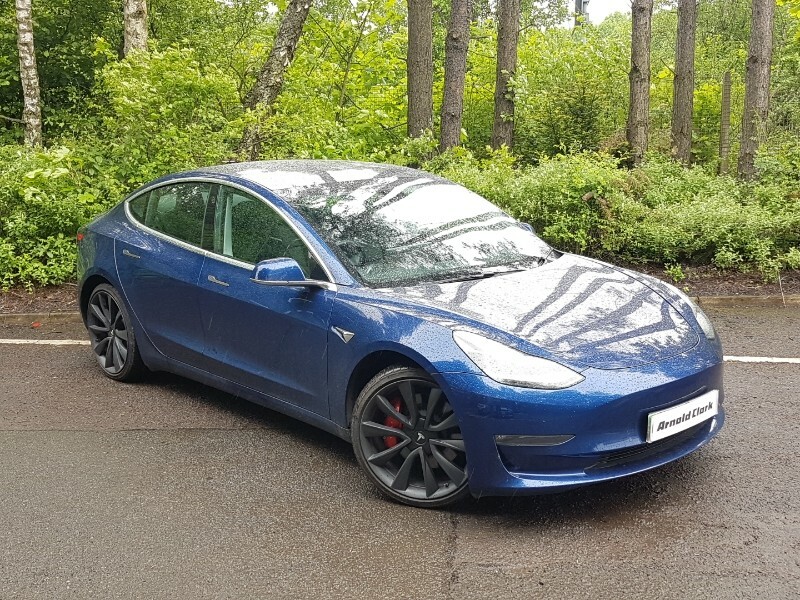 Tesla Model 3 Performance Awd Performance Upgrade Blue #1