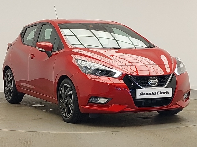 Compare Nissan Micra 1.0 Ig-t 92 Acenta Cvt SP21WXH Red