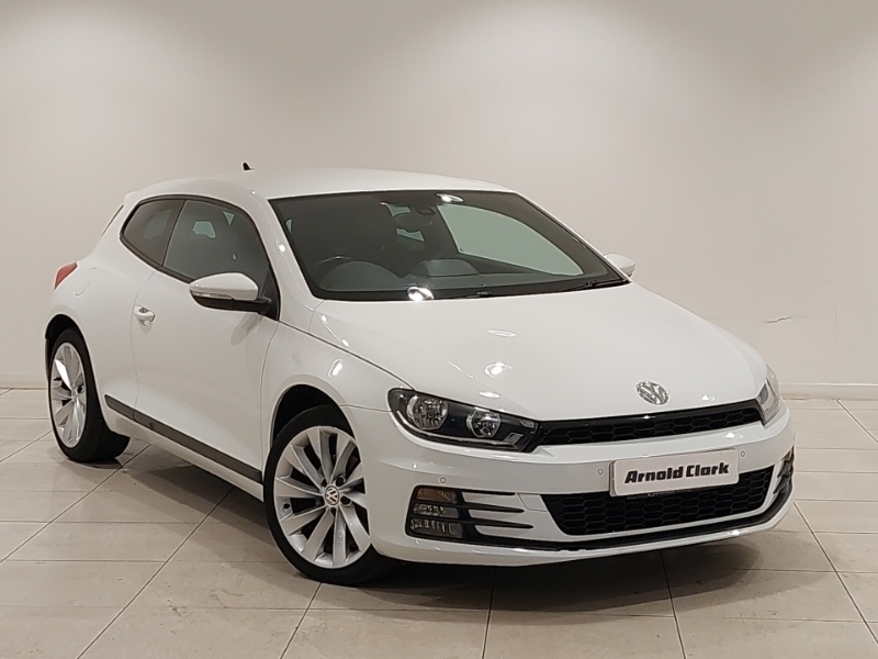 Compare Volkswagen Scirocco 2.0 Tdi Bluemotion Tech Gt DT16LUP White