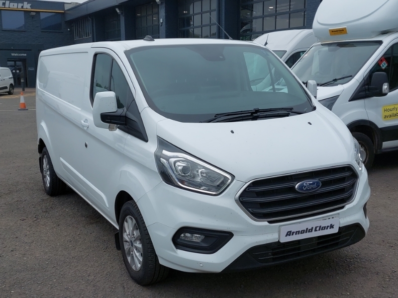 Compare Ford Transit Custom 2.0 Ecoblue 130Ps Low Roof Limited Van WR73ZBU White