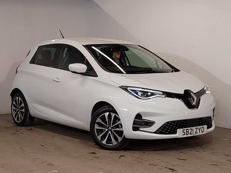 Compare Renault Zoe 100Kw I Gt Line R135 50Kwh Rapid Charge SB21ZYO White