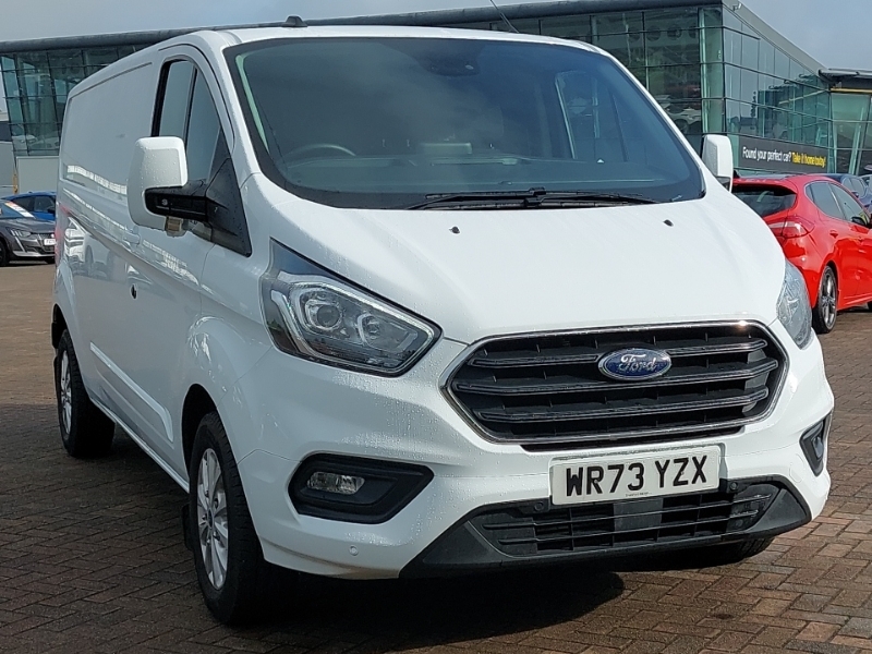 Ford Transit Custom 2.0 Ecoblue 130Ps Low Roof Limited Van White #1