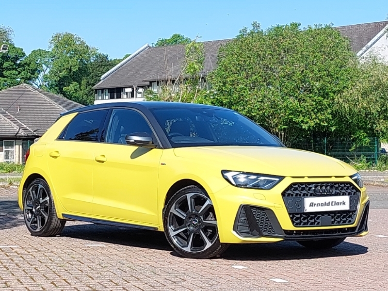 Compare Audi A1 35 Tfsi S Line Style Edition S Tronic SL20YVO Yellow