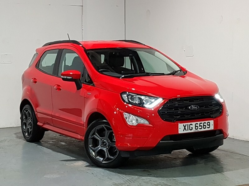 Compare Ford Ecosport 1.0 Ecoboost 125 St-line XIG6569 Red