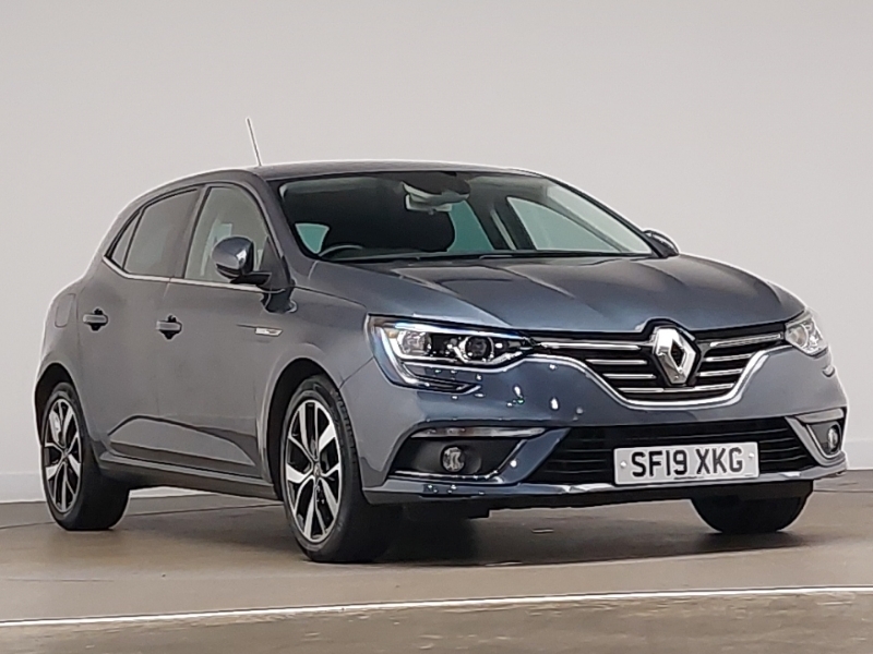 Compare Renault Megane 1.3 Tce Iconic SF19XKG Grey