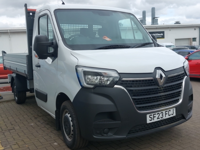 Renault Master Ml35 Energy Dci 145 Business Low Roof Tipper White #1