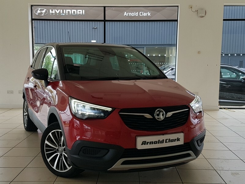 Compare Vauxhall Crossland X 1.2T 110 Griffin 6 Spd Start Stop SV70VKD Red