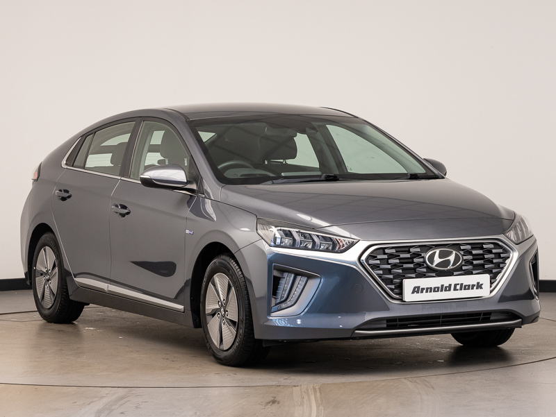 Compare Hyundai Ioniq 1.6 Gdi Hybrid Premium Dct AO21CWF Grey