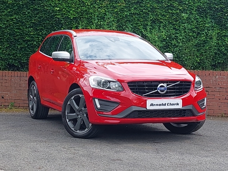 Compare Volvo XC60 D4 190 R Design Lux Nav Geartronic SW66HPJ Red