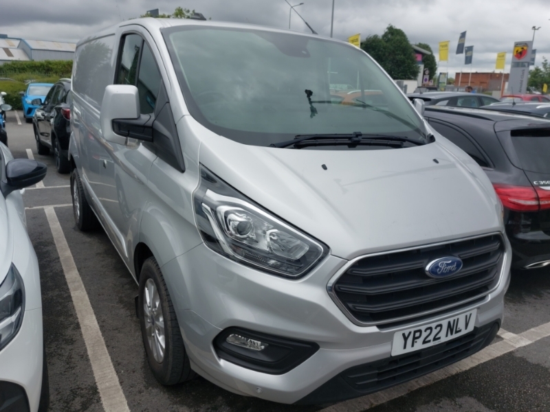 Ford Transit Custom 2.0 Ecoblue 130Ps Low Roof Limited Van Silver #1