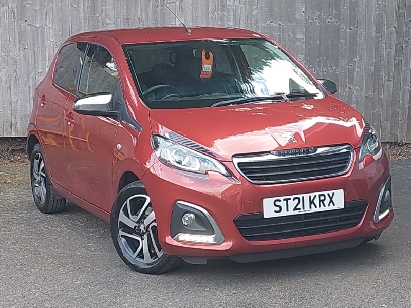 Compare Peugeot 108 1.0 72 Collection ST21KRX Red